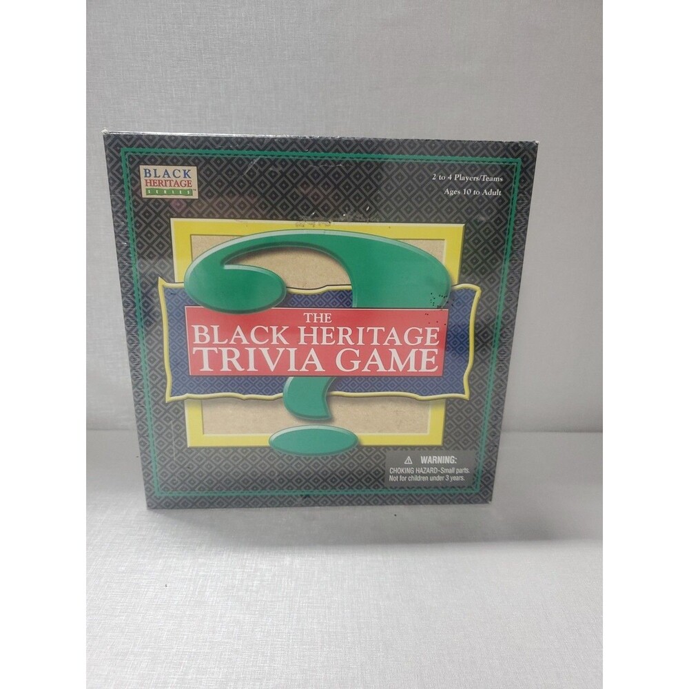 Black Heritage Trivia Game 2005 NEW Factory Sealed Box